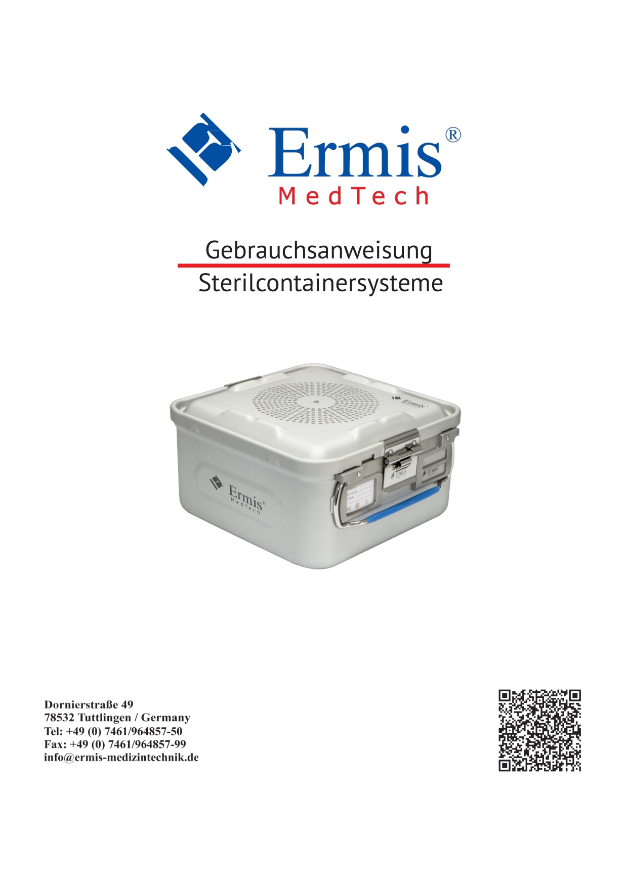 Gebrauchsanweisung – Deutsch